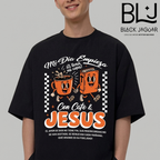 Camiseta -  Jesús con Café