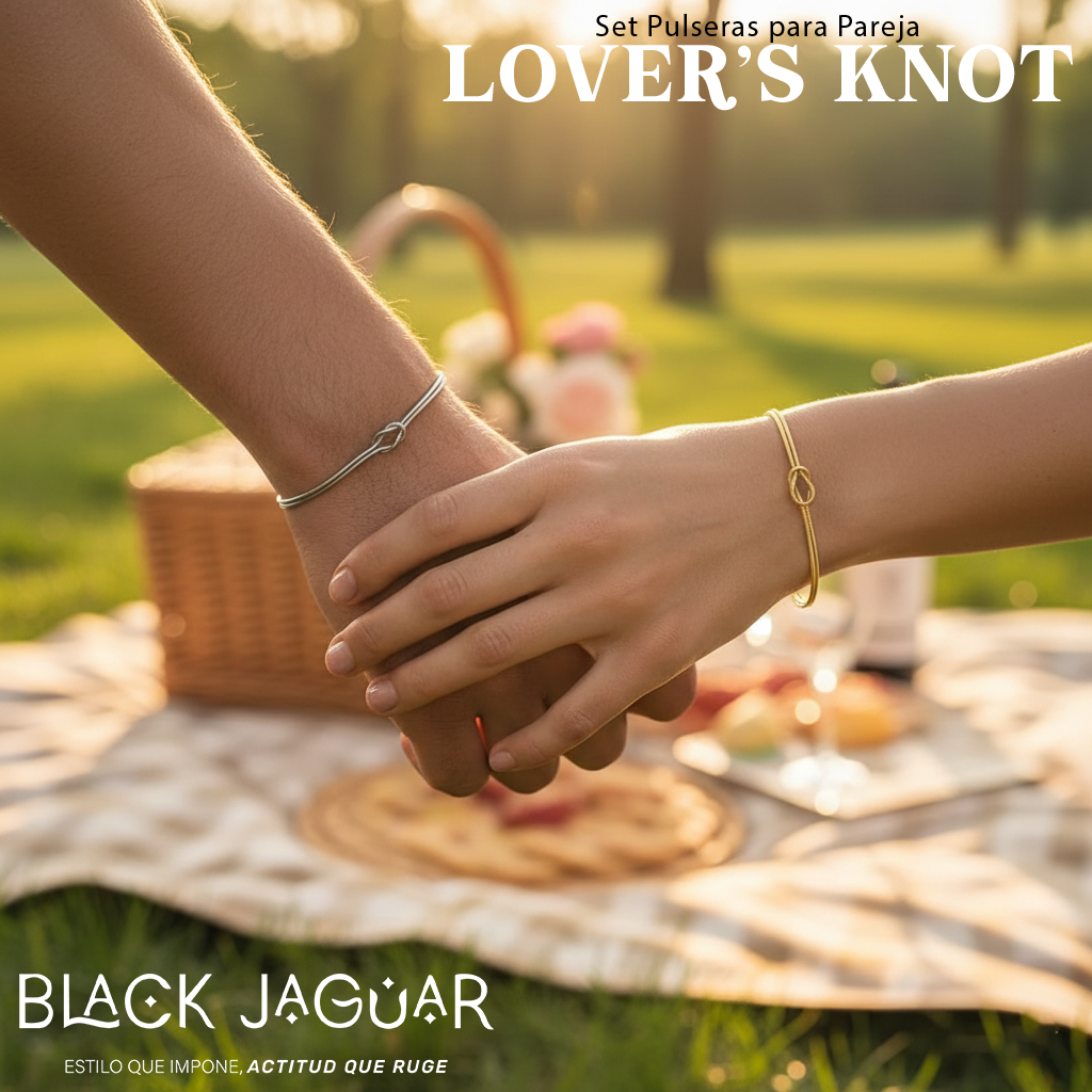 Set de Pulseras para Pareja - "LOVER'S KNOT"