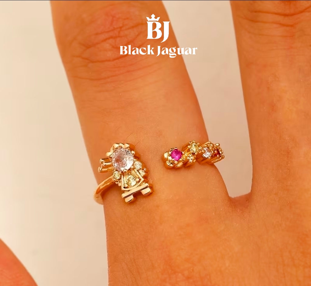 Set de Anillos Bella & Bestia🌹⚜️