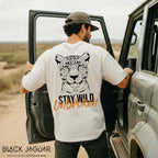 Camiseta "Wild Roar". - Diseño Original Black Jaguar